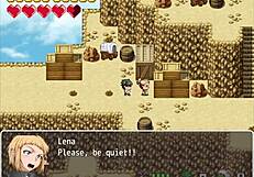 Blonde Shemale Faces Mountain Thief Leader in Epic Showdown