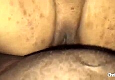 Amateur Iranian BBW Pussy Closeup During Raw Sex with Bulgarian Partner