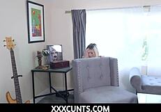 petite jessie saints craves her wet pussy getting pounded hard