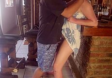 finally fucked my best friend's wife, her small tits bouncing during the cumshot