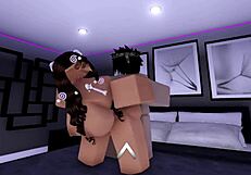 Black Queen Gets Railed Hard by BWC in Wild Hentai Action Part 1