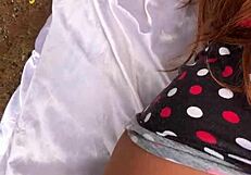 Naughty guy finishes inside my stepdaughter's pussy, see full on Red