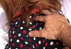 Naughty guy finishes inside my stepdaughter's pussy, see full on Red