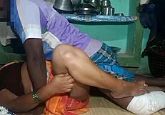aunty gets steamy banging in village home setting