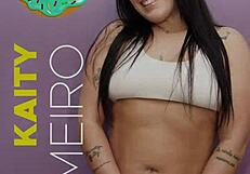 Kaity's first anal with curvy body