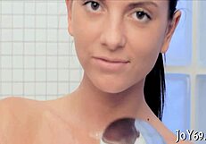 solo gal teases her tight mambos and wet cunt