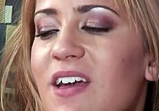 Her big tits excited two guys for a double penetration session.