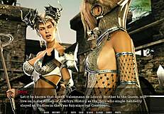 feeling overwhelmed by huge reverse gangbang with hot ladies