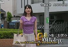 Hiroka Suzuno in Married Woman Shelters Beggar Scene