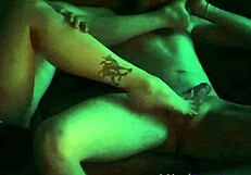 Oiled Footjob for Stepbrother: Cum on Toes?