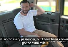 Ever tried a free ride with hardcore backseat action in a fake taxi?