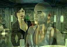 feeling overwhelmed by huge reverse gangbang with hot ladies