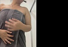 Degenerate Wife Strips Naked on Camera Before Shower