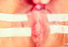 clitoral suction brings bound pussy to orgasm