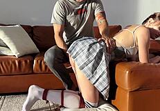 I Couldn't Resist Spanking Her Perfect Blonde Ass Every Time