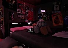 Since her parents left, we went at it hard.