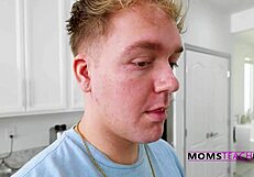 Beautiful POV video of a young man having sex with his stepmother and her friend