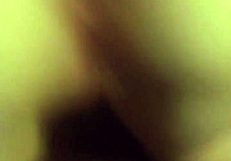 Slut bends over for huge cock pounding