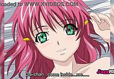 Redhead Nurse Bent Over In Hospital