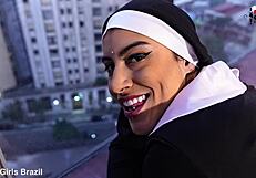 Isn't this Brazilian nun just too hot and naughty for words?