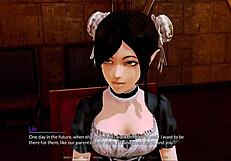 In the harem hotel game, players navigate episode 49 with strategic choices and fantasy elements