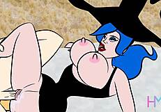 uhh, foxy fables got me all worked up when the witch gets steamy