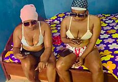 Me and Stepsis Seduce Hotel Worker for Wild Fuck