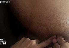 Brutto screams, 'Widen my ass!' with anal beads!