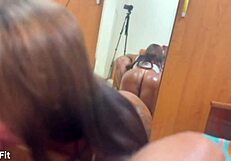 Beautiful cowgirl ride in anal fisting and ass to mouth action