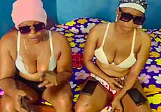 Me and Stepsis Seduce Hotel Worker for Wild Fuck