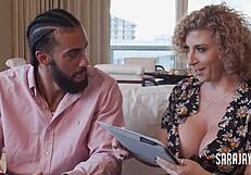 that mature blonde rides thick cock in doggystyle