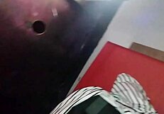 Latina milf teases big cocks at outdoor gloryhole