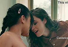 tiny lesbian dons a dick and dicks a dainty delivery girlie cuntsway