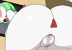 Lovely Lopunny Deepthroats Big Ass In Interracial School Scene