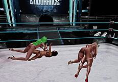 virtual pro wrestling bikini contest competition