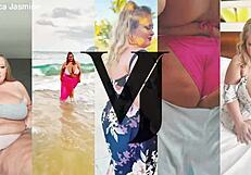 bbw veronica jasmine gets slammed hard by shaundam in wild trailer pounding