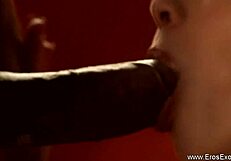 She sucks the perfect way, like a pro teacher instructing her student 😘