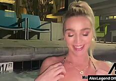 Curvy chick kendra sunderland shows off natural tits during blowjob and fucking