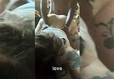 Beautiful emo girl gets dominated and moans loudly