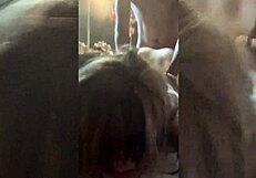 White Punk Girl Dominated By Black Master Moans BLM