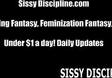 we're going to dress you up like a sissy bitch in panties for bdsm femdom fun!