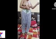 desi thirsty bhabhi sama enjoys softcore solo masturbation