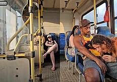 married woman flirts with a stranger on the bus and ends up banging him hard. wanna know how it happened?