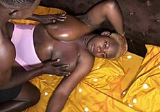 Teen With Huge Natural Tits Cums Hard In My Mouth While Eating Her Pussy