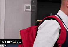 carmen valentina and nicky rebel in school trailer