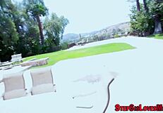 Teen sucks and fucks stepbrother