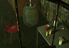 Blonde in boxing gloves