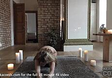Becky Berry Practices Naked Yoga Nervously