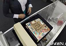 sex in shop happening with sloppy fucking