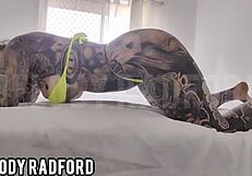 slutty melody radford teases with twerking and bold moves